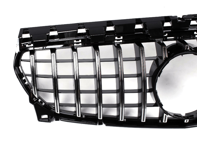 AMG Panamericana Style Grille for Mercedes-Benz CLA C117 / X117 - Silver 2017-2019