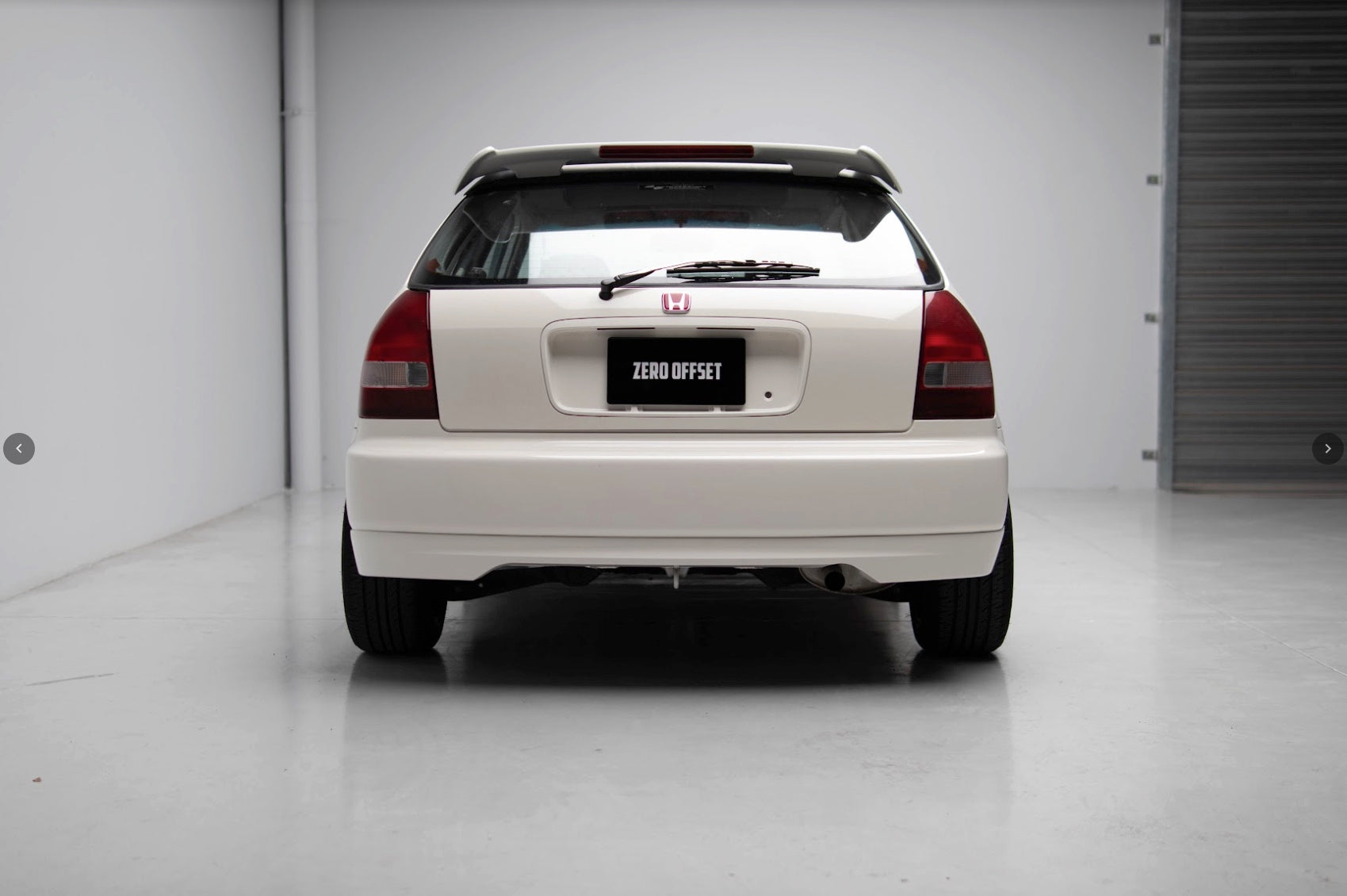 Type R Style Rear Lip for Honda Civic EK 3 Door Hatch 1996-2000