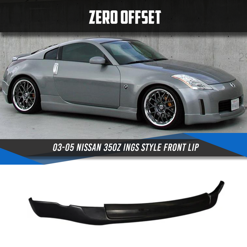 INGS Style Front Lip for 03-05 Nissan 350Z