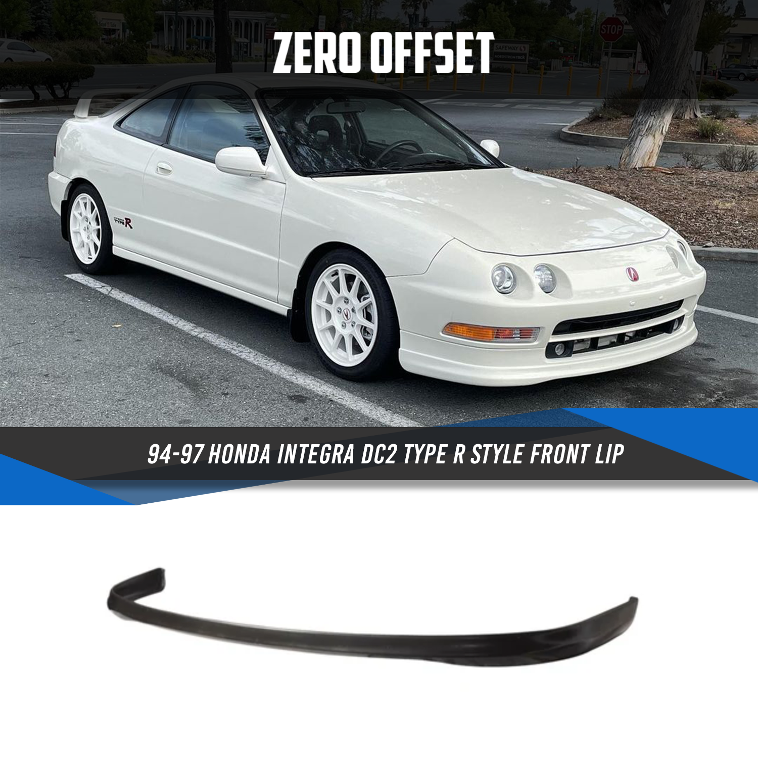 Type R Style Front Lip for Honda Integra DC2 1994-1997