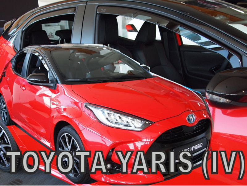 Slim-line Weather Shields for Toyota Yaris MK4 5 Door 19+