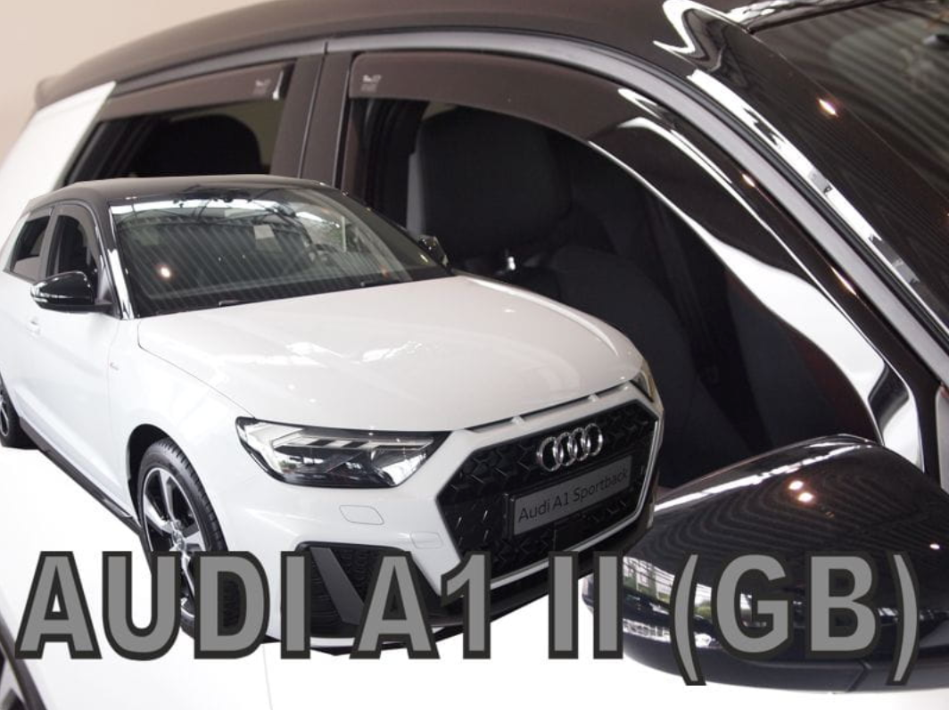 Slim-line Weather Shields - Audi A1 MK2 5 Door 18+