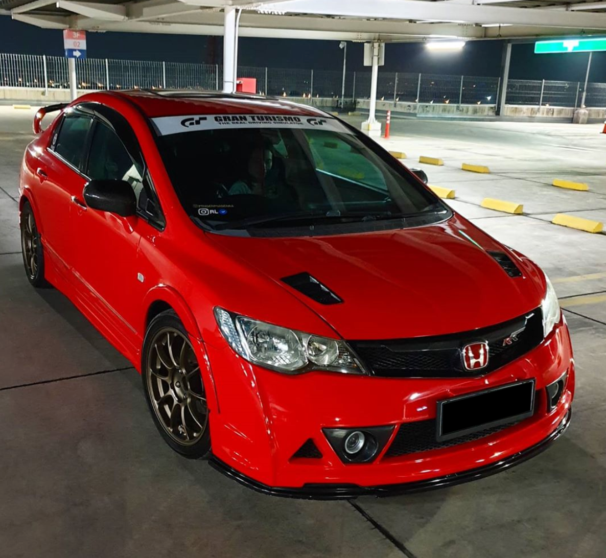 Mugen RR Style Fender Flares for Honda Civic FD 2006-2011