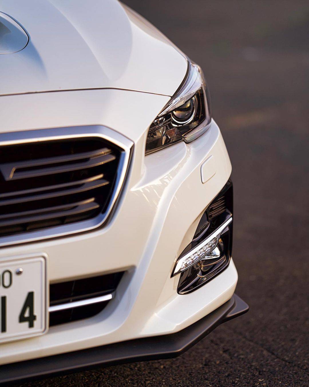 STI Style Front Lip for Subaru Levorg (Standard Bumper) 2018-2021