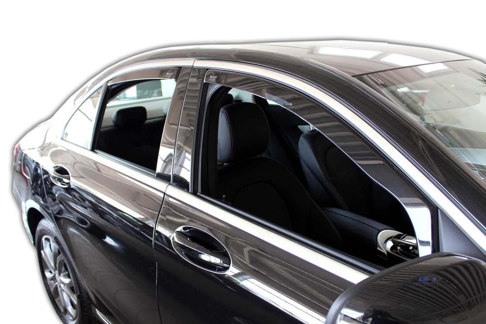 Slim-line Weather Shields - Mercedes C Class W205 Sedan 14-20