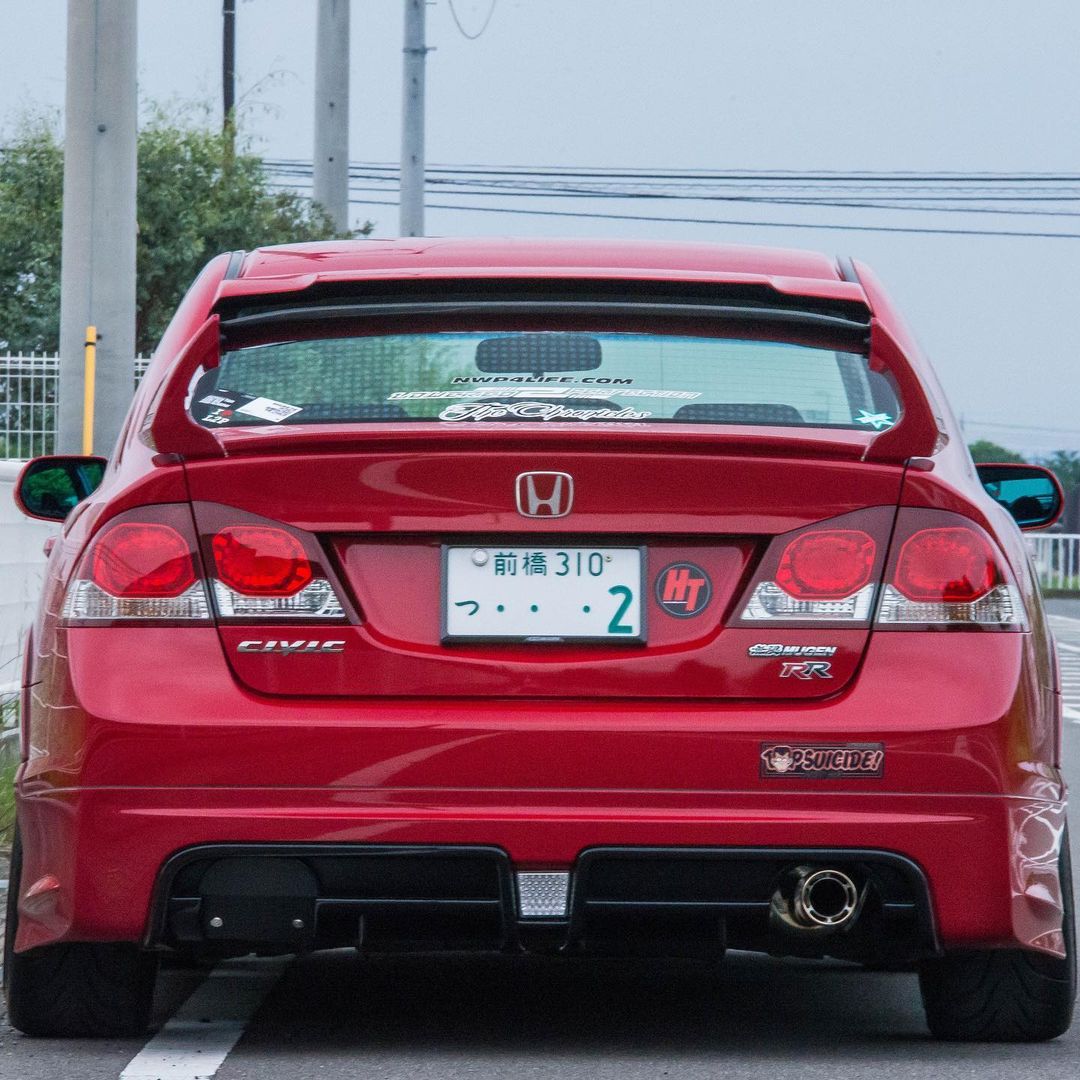 Mugen RR Style Rear Lip for Honda Civic FD 2006-2012