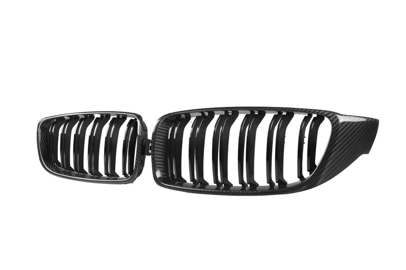M Performance Style Pre Pregged Dry Carbon Fiber Grille for BMW 4 Series F32 / M3 F80 M4 F82 13-20