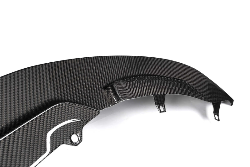 GT4 Style Pre Pregged Dry Carbon Front Lip for BMW M3 F80 / M4 F82 F83 14-20