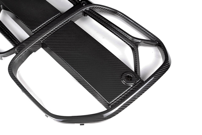CSL Style Pre Pregged Dry Carbon Fiber Grille for BMW 4 Series G22 G23 With ACC 20+