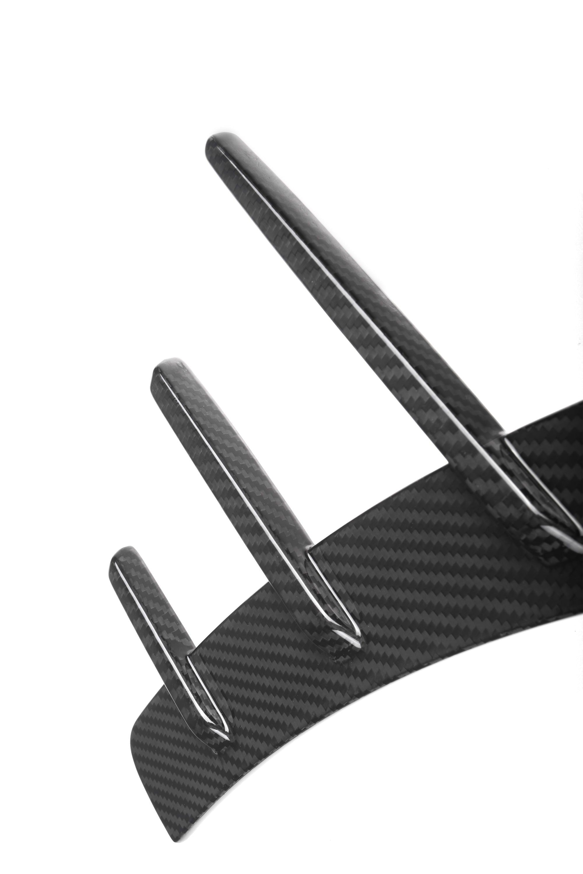 Sooqoo Pre Pregged Dry Carbon Fiber Front Fender Vent Trim for BMW 4 Series Coupe G22 G23 2020+