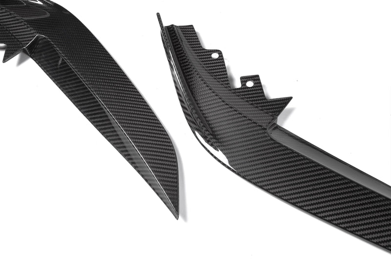 Sooqoo Style Pre Pregged Dry Carbon Fiber Front Lip for BMW 4 Series G26 21+
