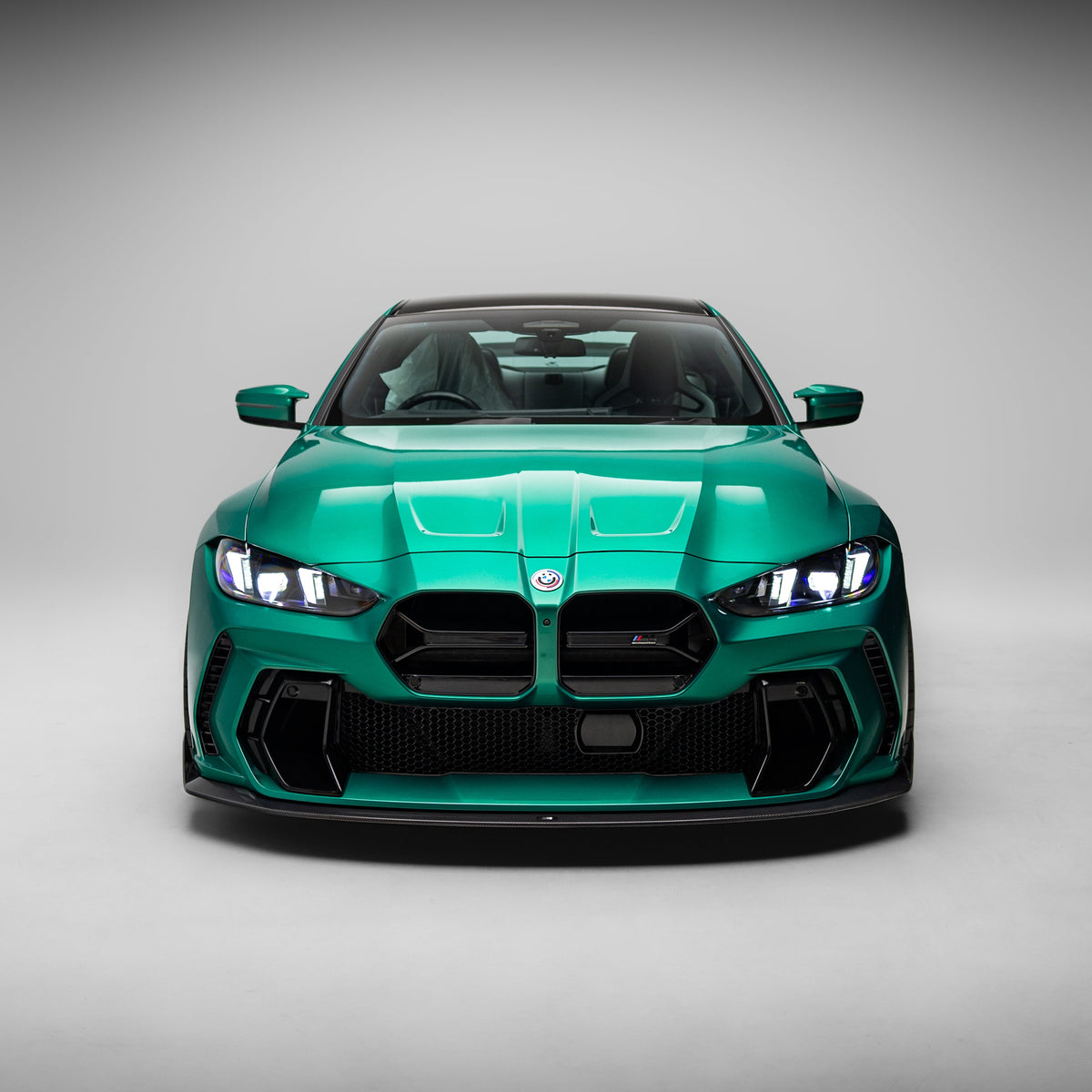 BMW G80 G81 M3 / G82 G83 M4 Dry Carbon Fiber Front Lip for Adro Front Bumper V2 2020+