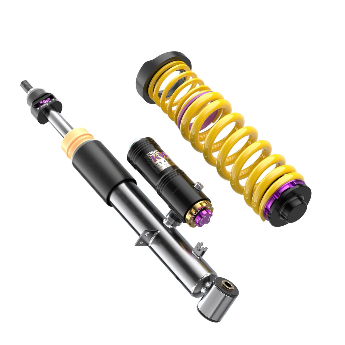 KW V4 Clubsport Coilover Kit for BMW M3 G80 / M4 G82 (xDrive, incl. Top Mounts + EDC Deactivation)