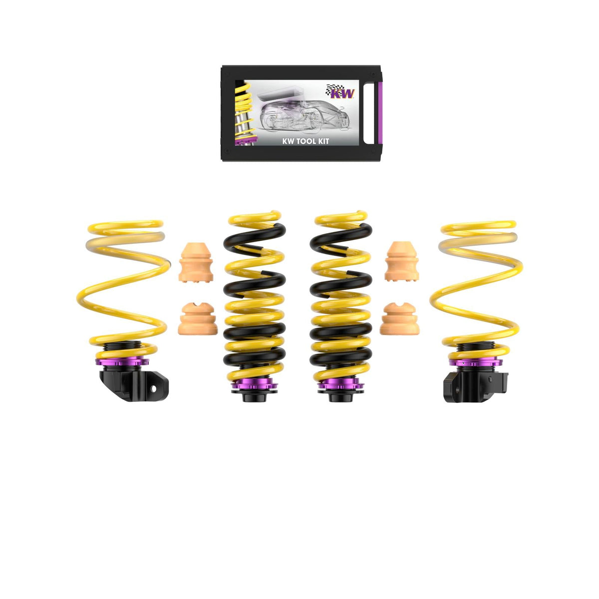 KW Height Adjustable Spring Kit for BMW M2 G87 / M3 G80 / M4 G82 (RWD + xDrive)