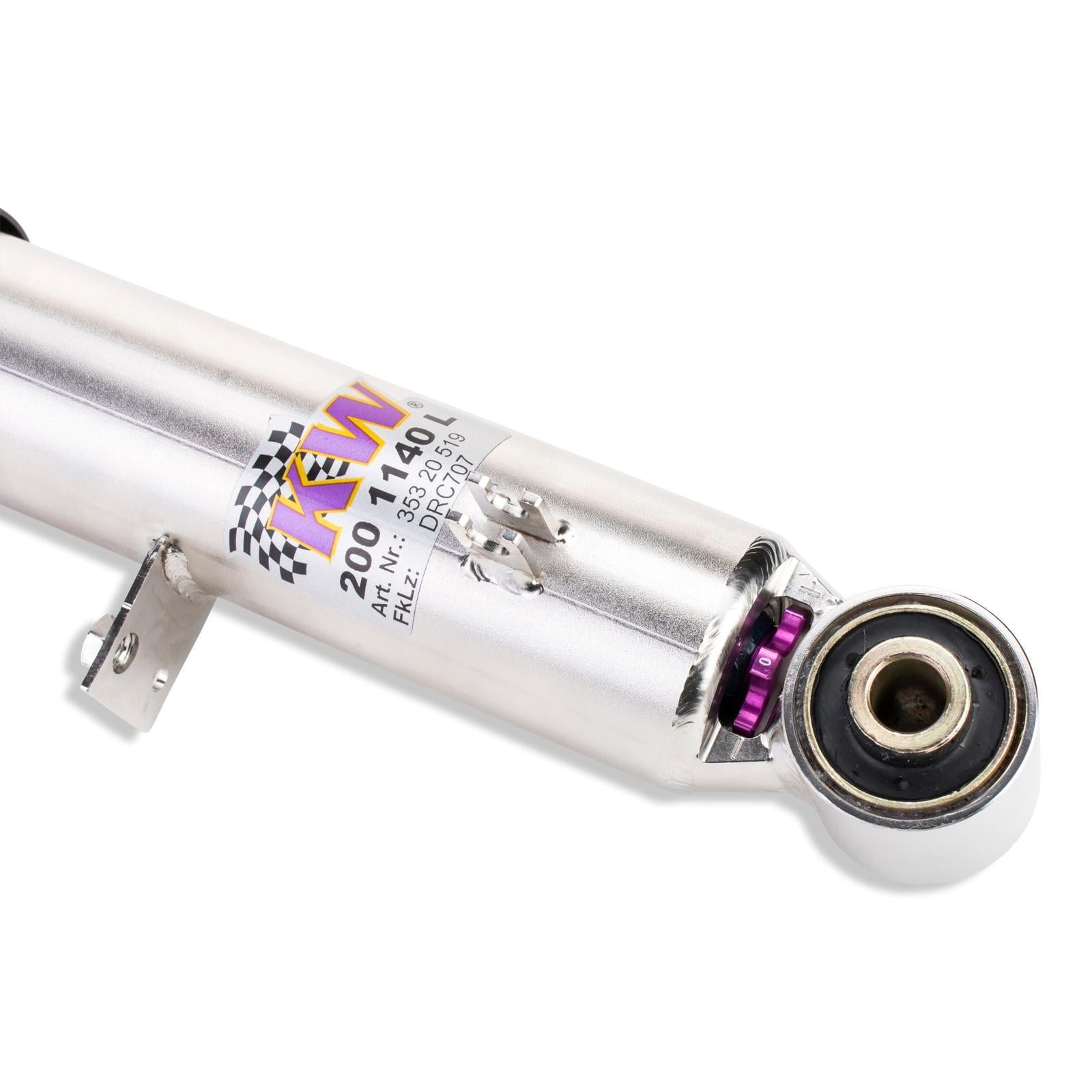 KW V3 Inox Coilover Kit for BMW M3 F80 / M4 F82 (With Adaptive M Suspension, incl. EDC Deactivation)