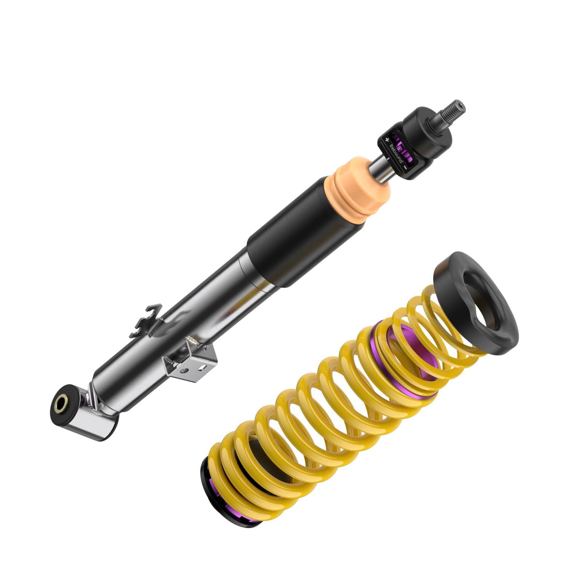 KW V3 Inox Coilover Kit for BMW M2 G87 / M3 G80 / M4 G82 (RWD, incl. EDC Deactivation)