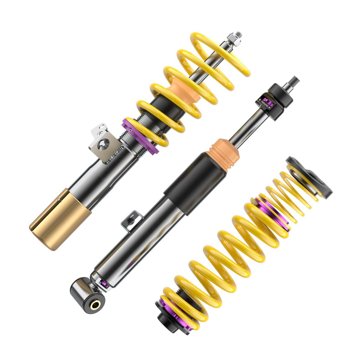 KW V3 Inox Coilover Kit for BMW M3 G80 / M4 G82 (xDrive, incl. EDC Deactivation)