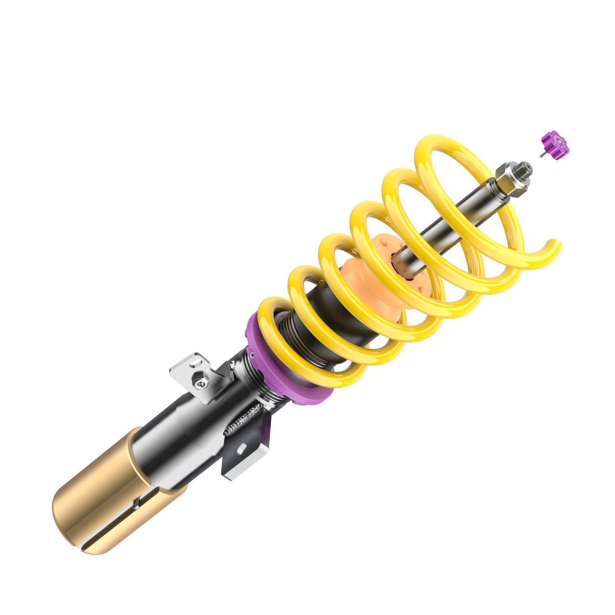 KW V3 Inox Coilover Kit for BMW M4 Competition G83 Convertible (xDrive, incl. EDC Deactivation)