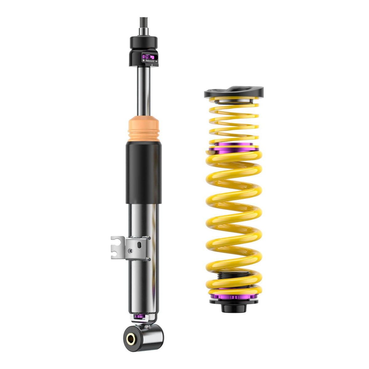 KW V3 Inox Coilover Kit for BMW M4 Competition G83 Convertible (xDrive, incl. EDC Deactivation)
