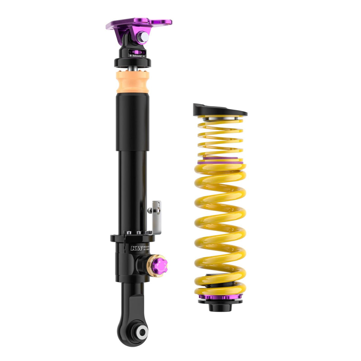 KW V4 Clubsport Coilover Kit for BMW M2 G87 / M3 G80 / M4 G82 (RWD, incl. Top Mounts + EDC Deactivation)