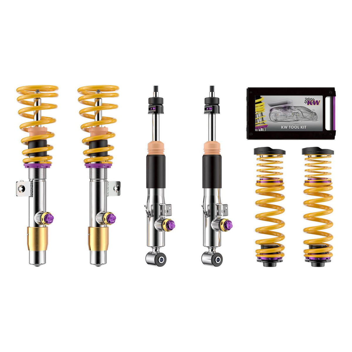 KW V4 Coilover Kit for BMW M4 Competition G83 Convertible (xDrive, incl. EDC Deactivation)