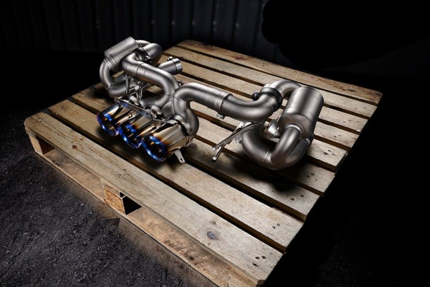 Valvetronic Exhaust System for Ferrari 458 Italia / Spider F1 Version Titanium Signature Series 09-15