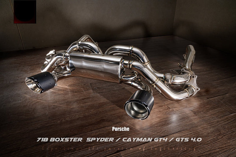 Valvetronic Exhaust System for Porsche Cayman GT4 / Boxster Spyder 718 Pre Feb 20