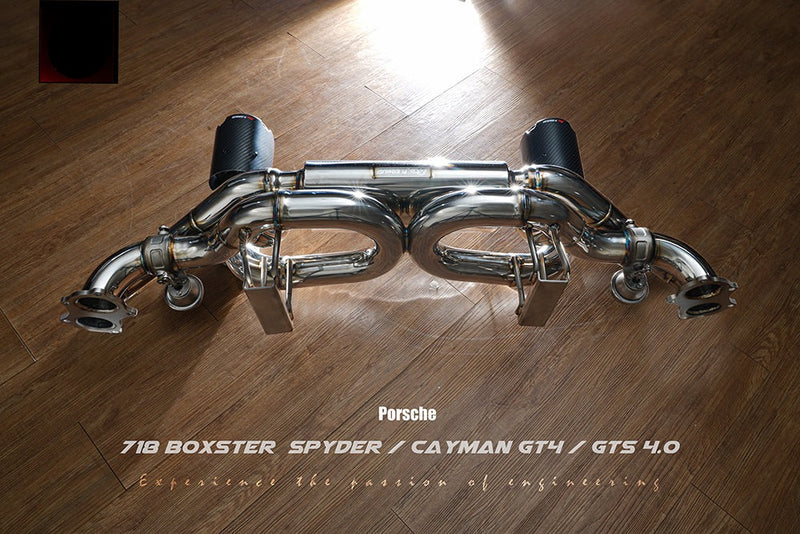 Valvetronic Exhaust System for Porsche Cayman GT4 / Boxster Spyder 718 Pre Feb 20