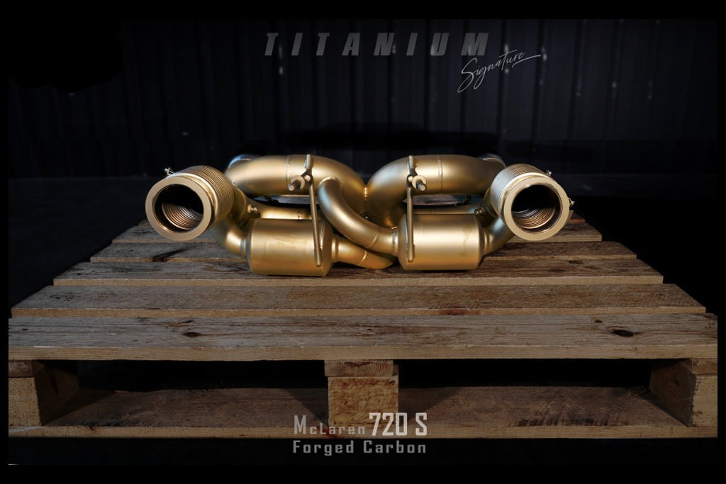 Valvetronic Exhaust System for Mclaren 720S  Titanium Signature Series 4.0TT V8 17+