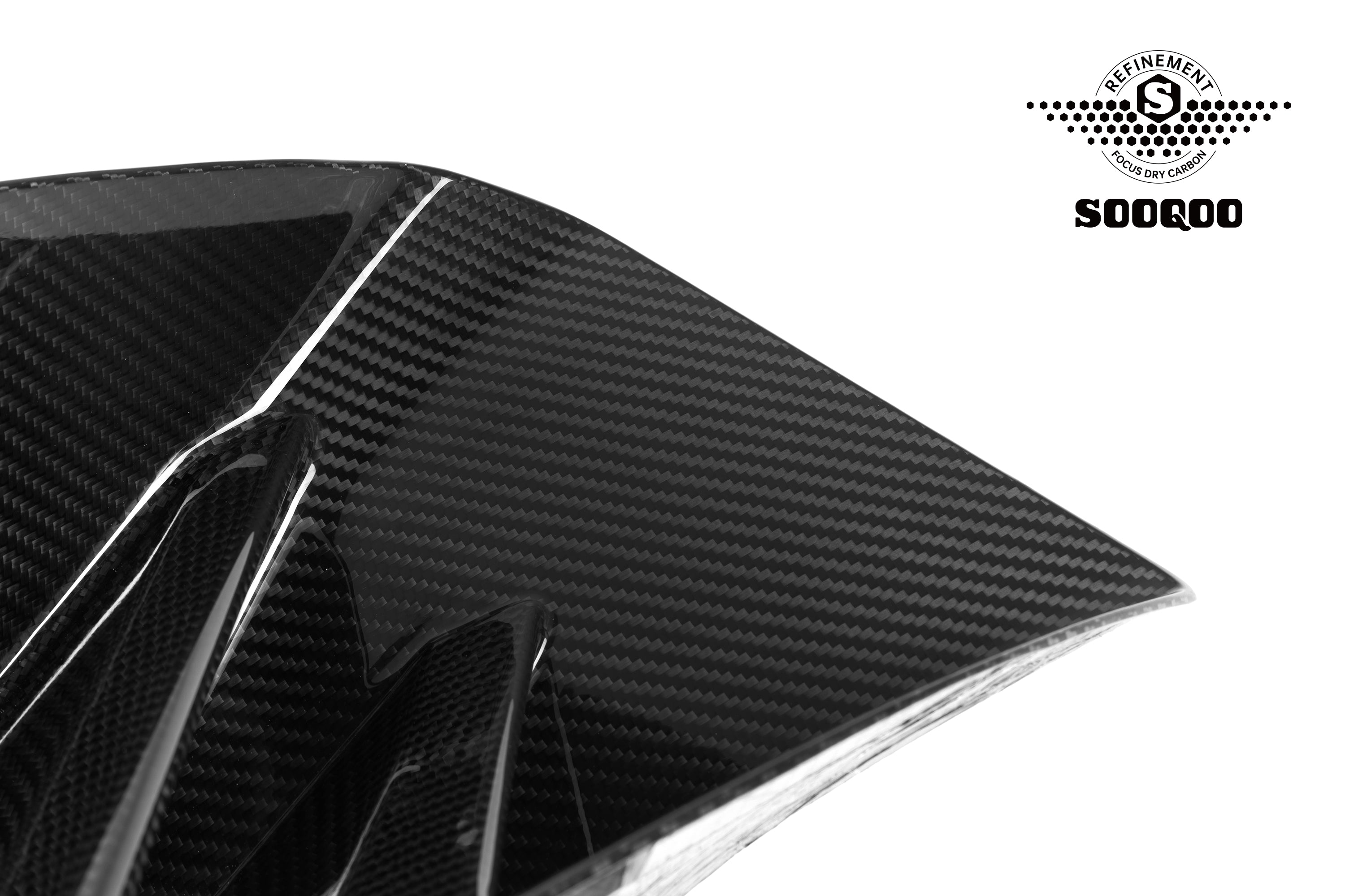 Sooqoo Pre Pregged Dry Carbon Fiber Front Intake Ducts for BMW M2 G87 2023+