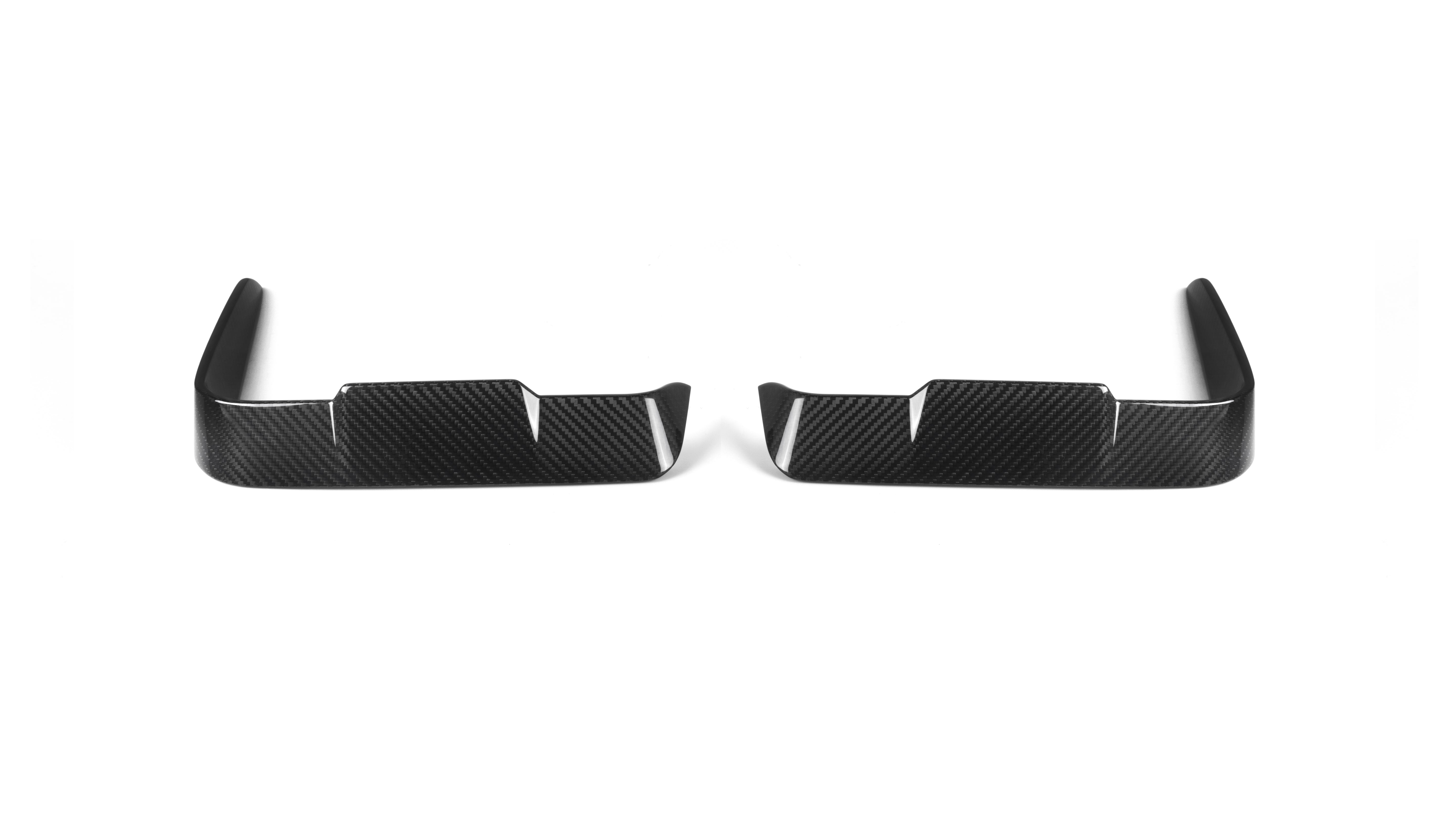 Sooqoo Pre Pregged Dry Carbon Fiber Rear Canard for BMW 4 Series Coupe G22 G23 2020+