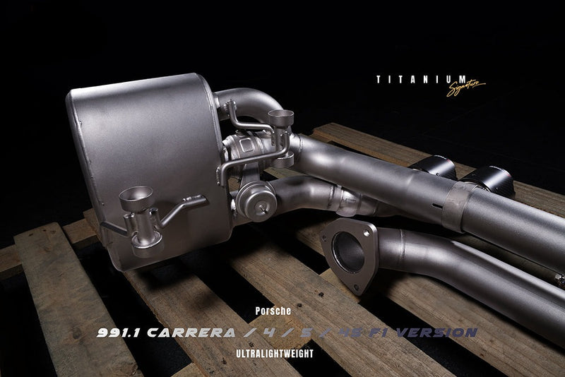 Valvetronic Exhaust System for Porsche 911 Carrera / S / 4 /4S F1 Version 991.1 Titanium Signature Series 11-15