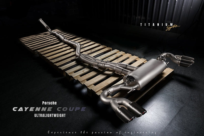 Valvetronic Exhaust System for Porsche Cayenne 9Y0 (OPF) 3.0T Titanium Signature Series Wagon / Coupe 20+