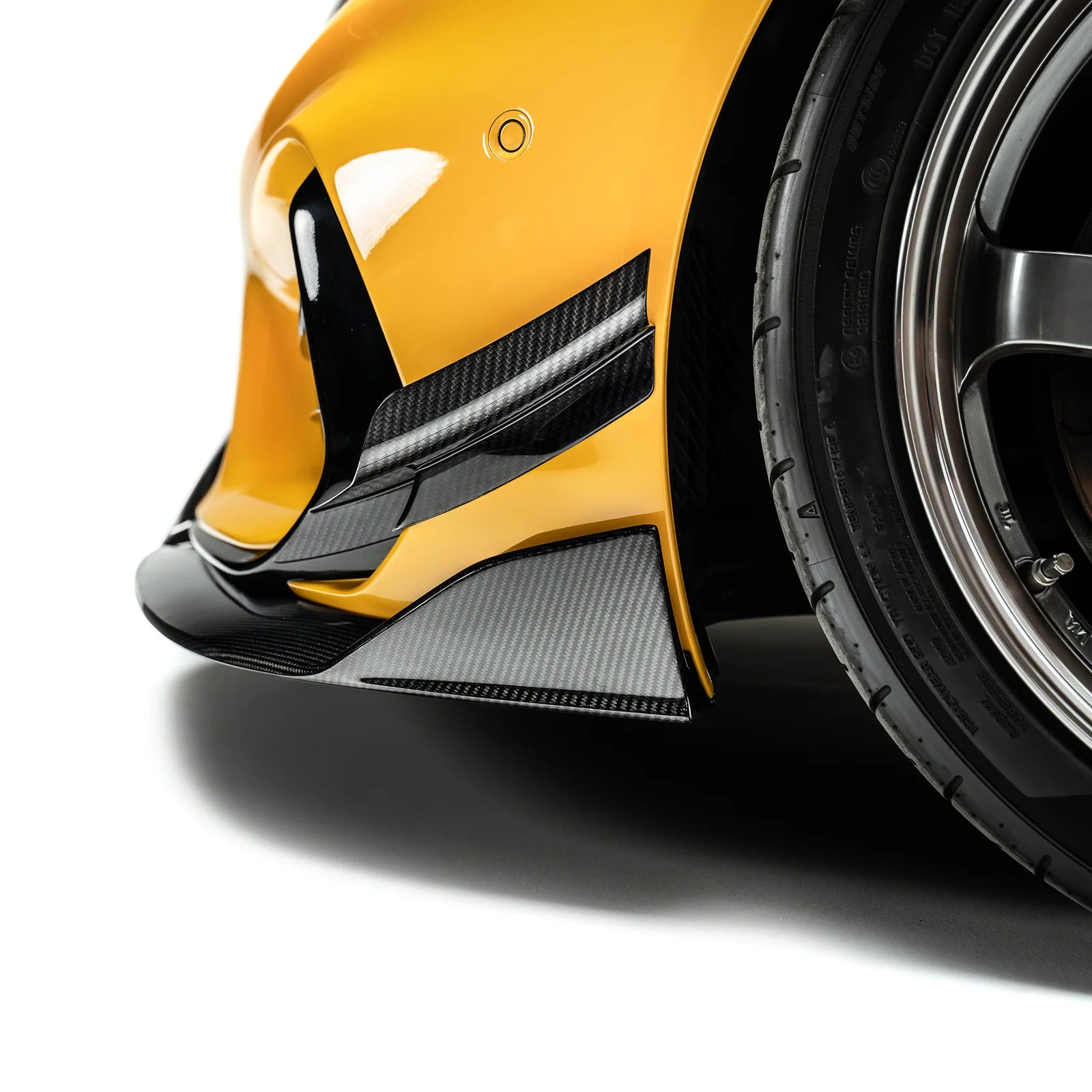 Prepreg Front Bumper Canards for Toyota GR Supra (ADRO Bumper) 2019+