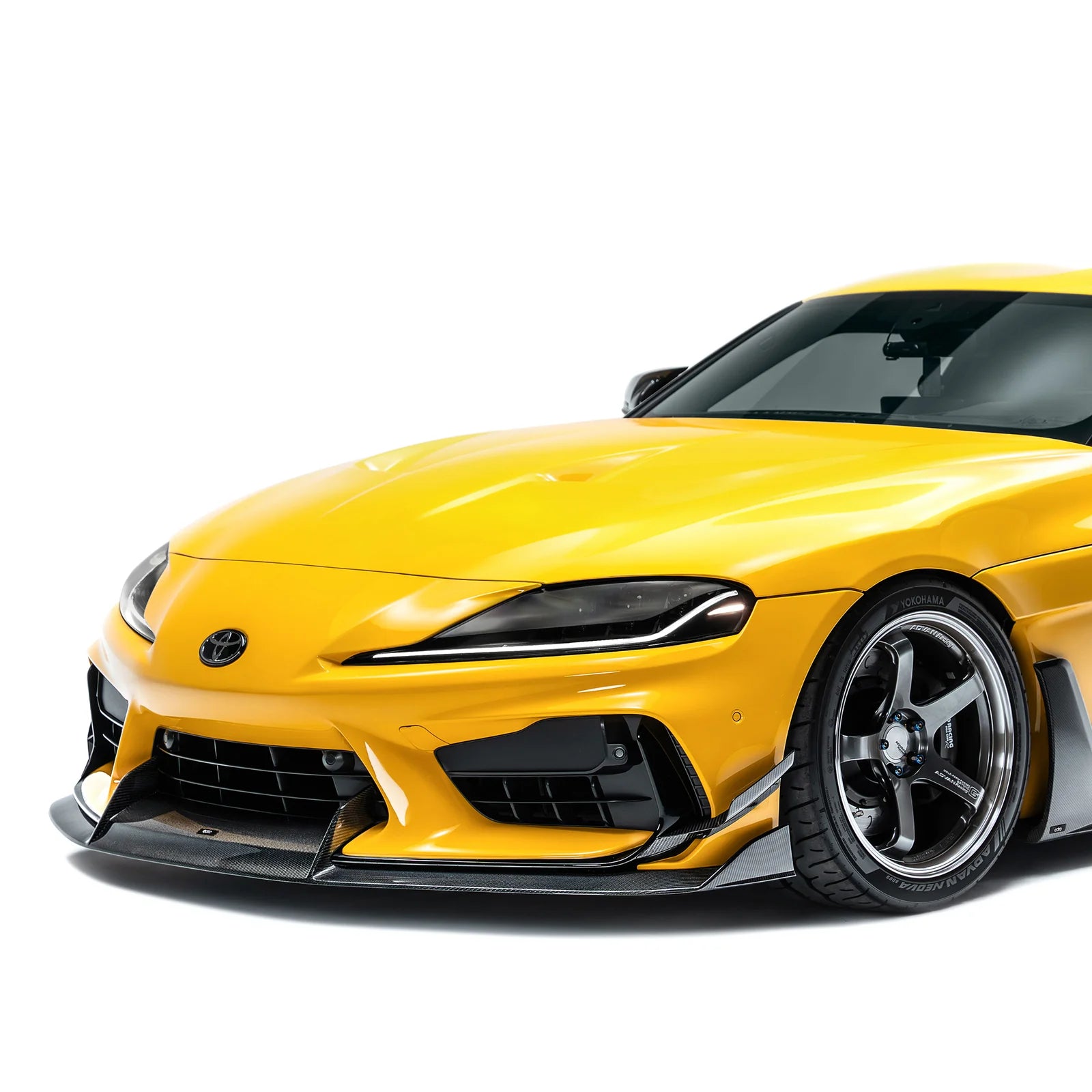 Prepreg Front Bumper Canards for Toyota GR Supra (ADRO Bumper) 2019+