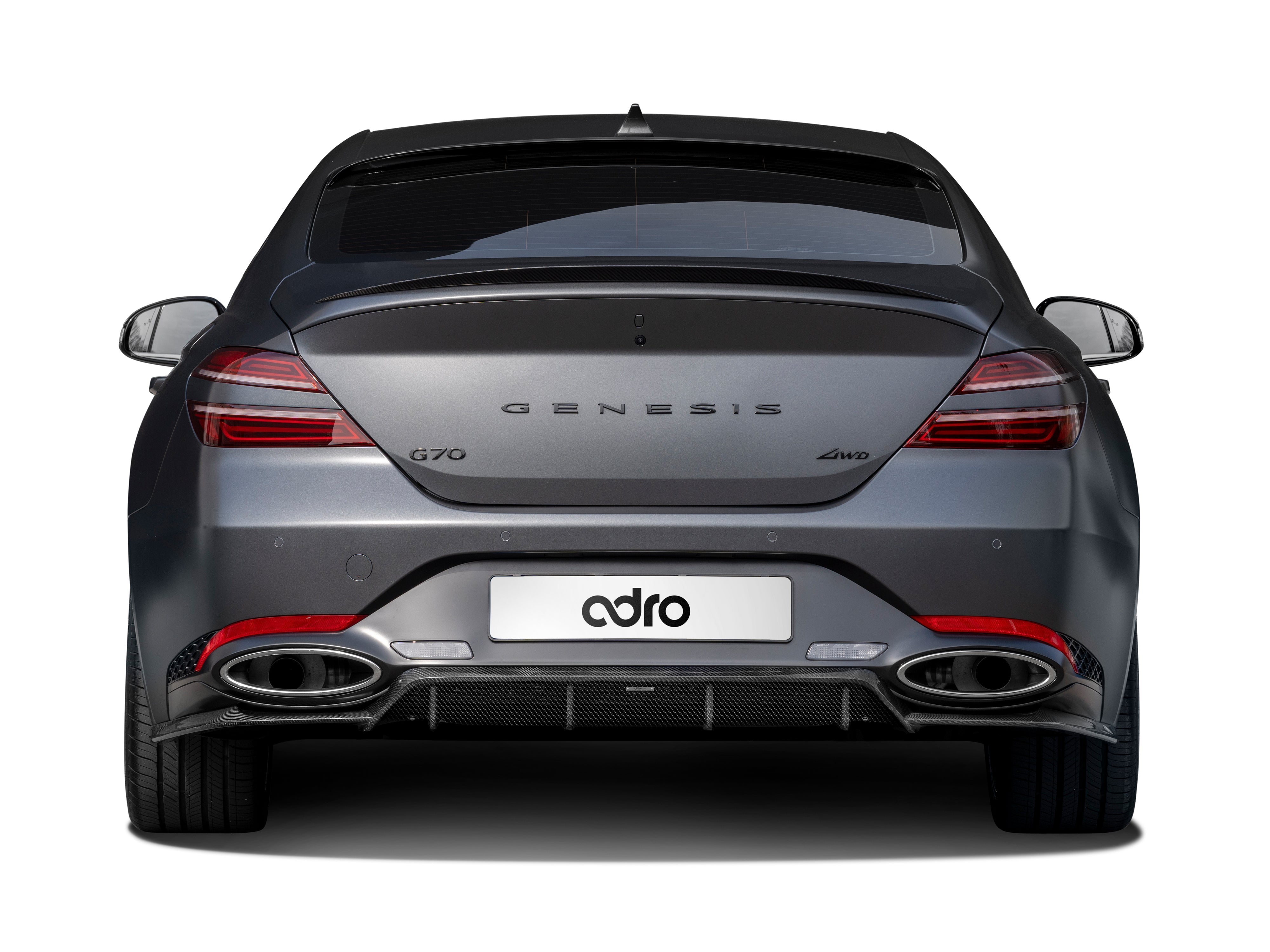 2022+ Genesis G70 Facelift Carbon Fiber Rear Diffuser - ADRO 