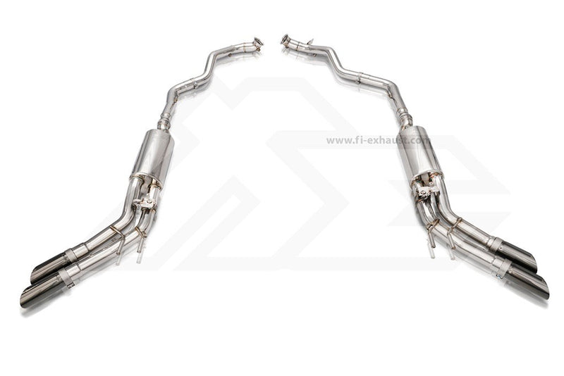Valvetronic Exhaust System for Mercedes Benz AMG G63 Quad Tips W463A 4.0TT M177 18+