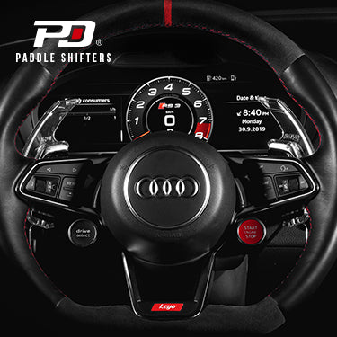 Clear Paddle Shift Extension - Audi RS R8