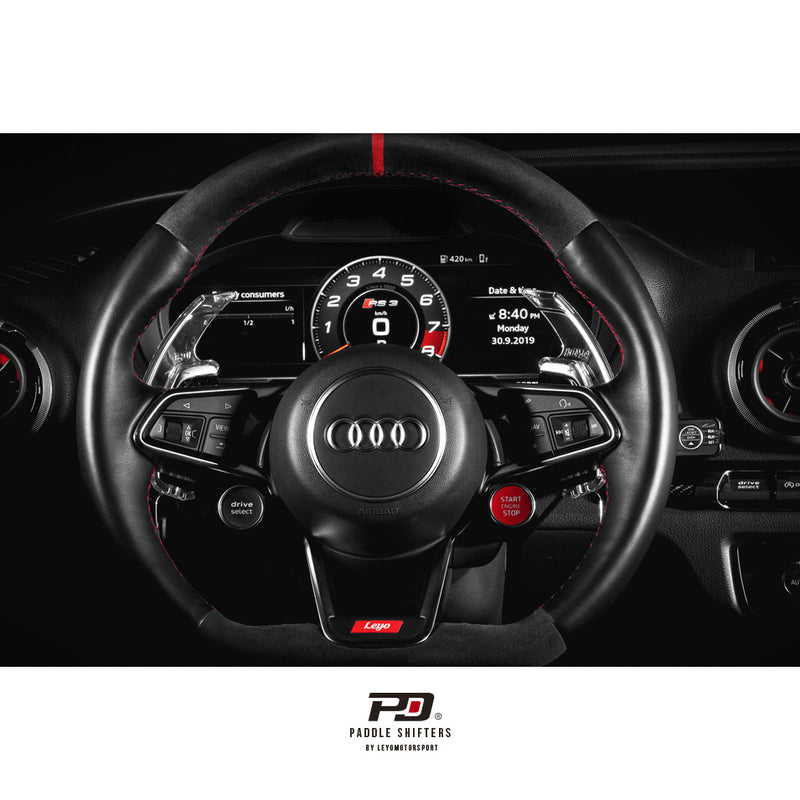 Clear Paddle Shift Extension - Audi RS R8