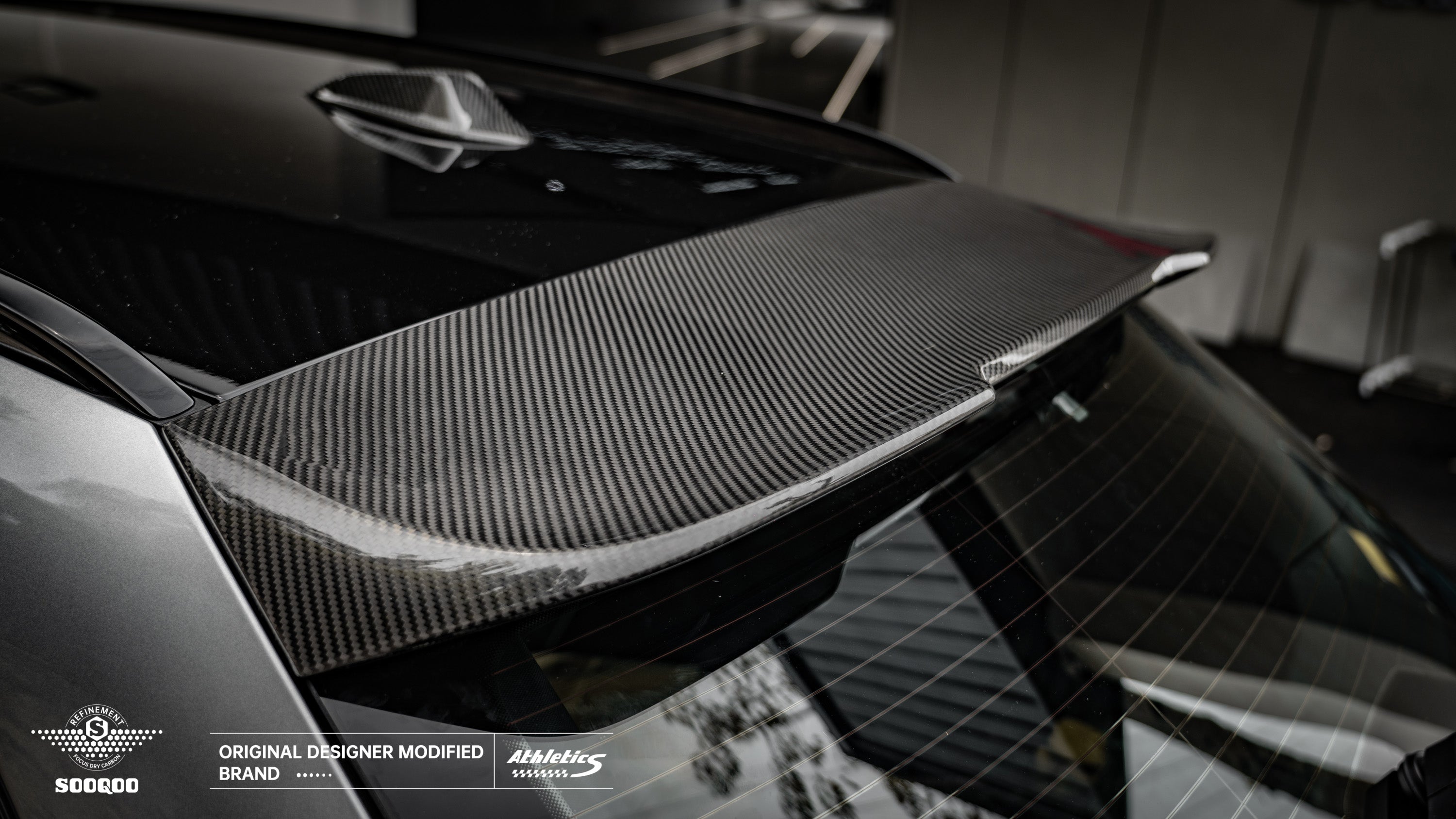 M-Performance Style Pre Pregged Dry Carbon Roof Spoiler for BMW 3 Series G21 / M3 G81 Wagon 2019+