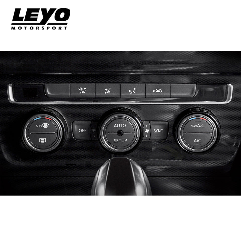 Billet Aluminum Knobs 3PC (Black) - Volkswagen