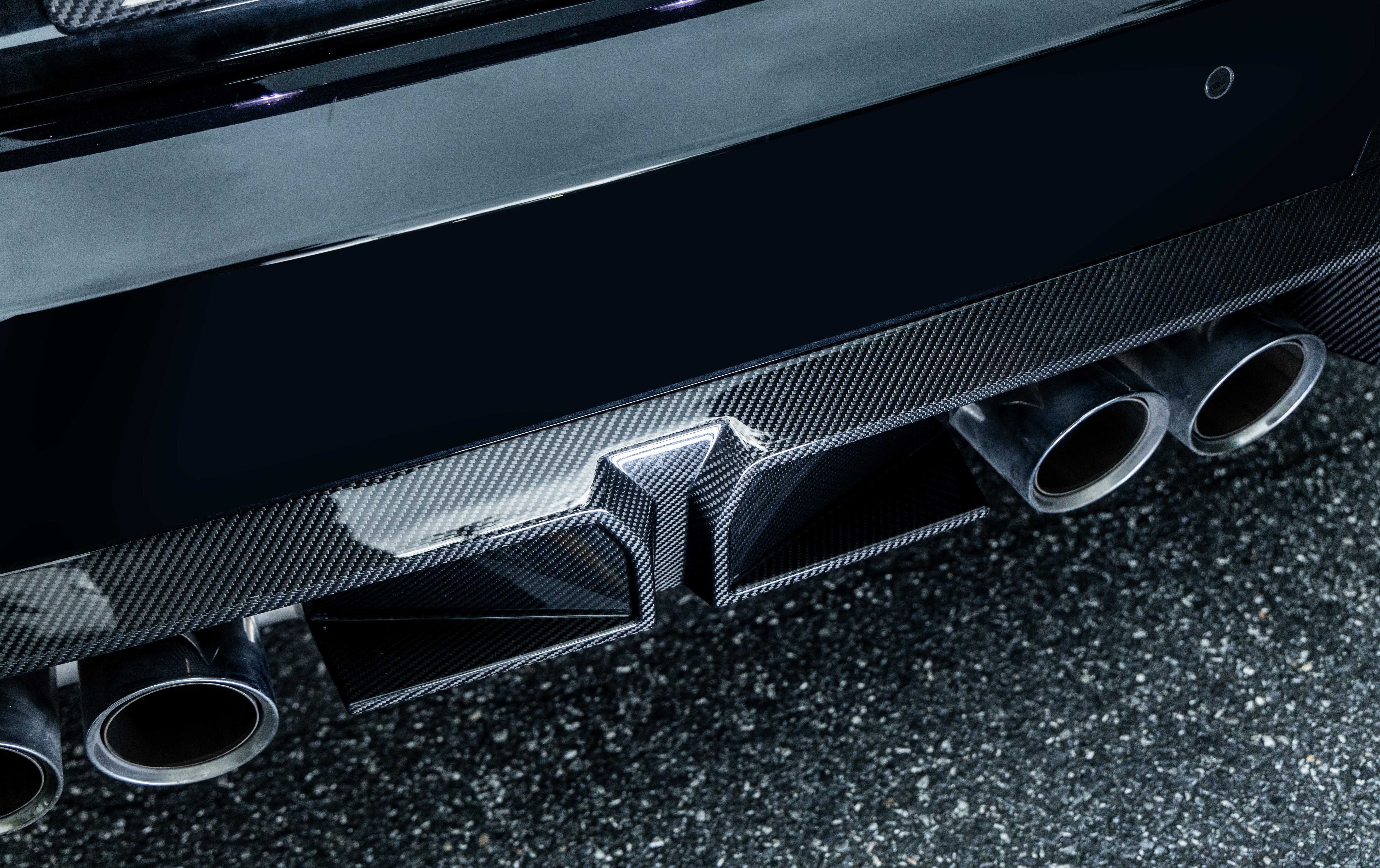 CS Style Pre Pregged Dry Carbon Rear Diffuser for BMW M2 G87 2023+