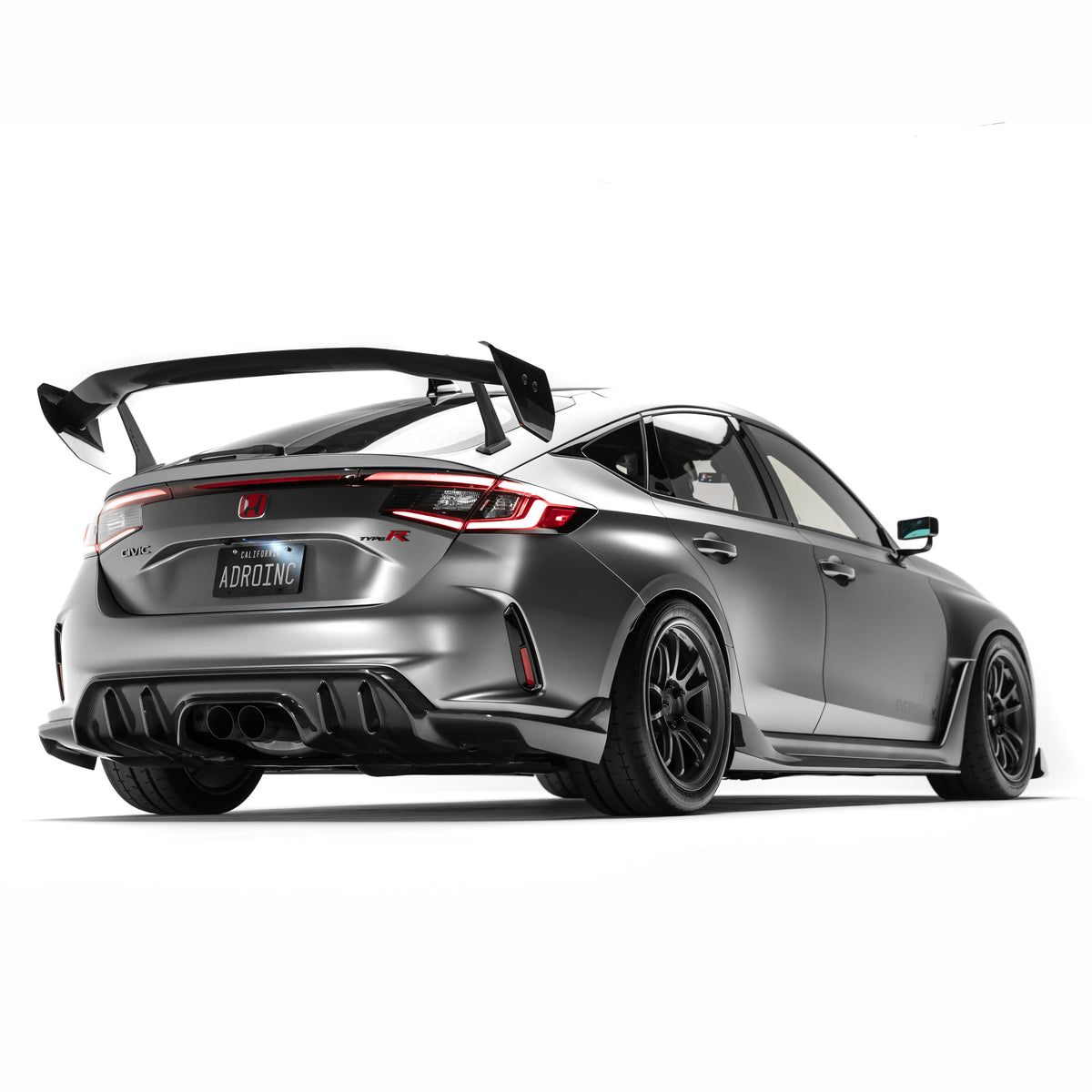 Fl5 Rear Honda Civic FL5 Type R Carbon Fiber Rear Diffuser
