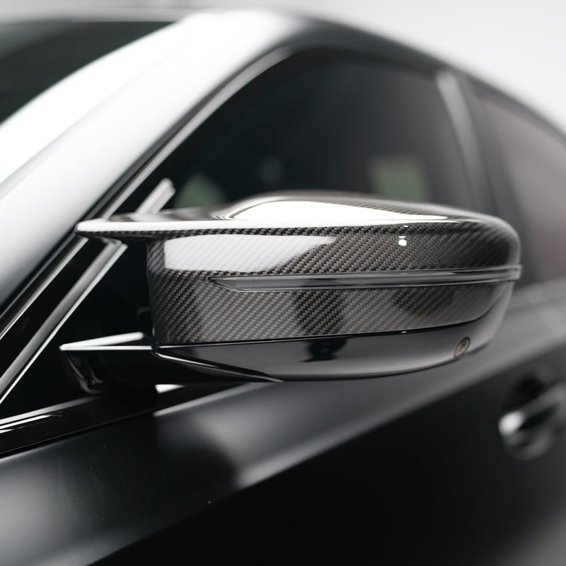 M-Performance Style Pre Pregged Dry Carbon Fiber Mirrors Caps for BMW M240i G42 / M340i LCI /M2 G87 / M3 G80 G81 / M4 G82 G83 20+