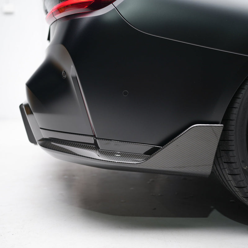 M Performance Style Pre Pregged Dry Carbon Rear Winglets for BMW M3 G8