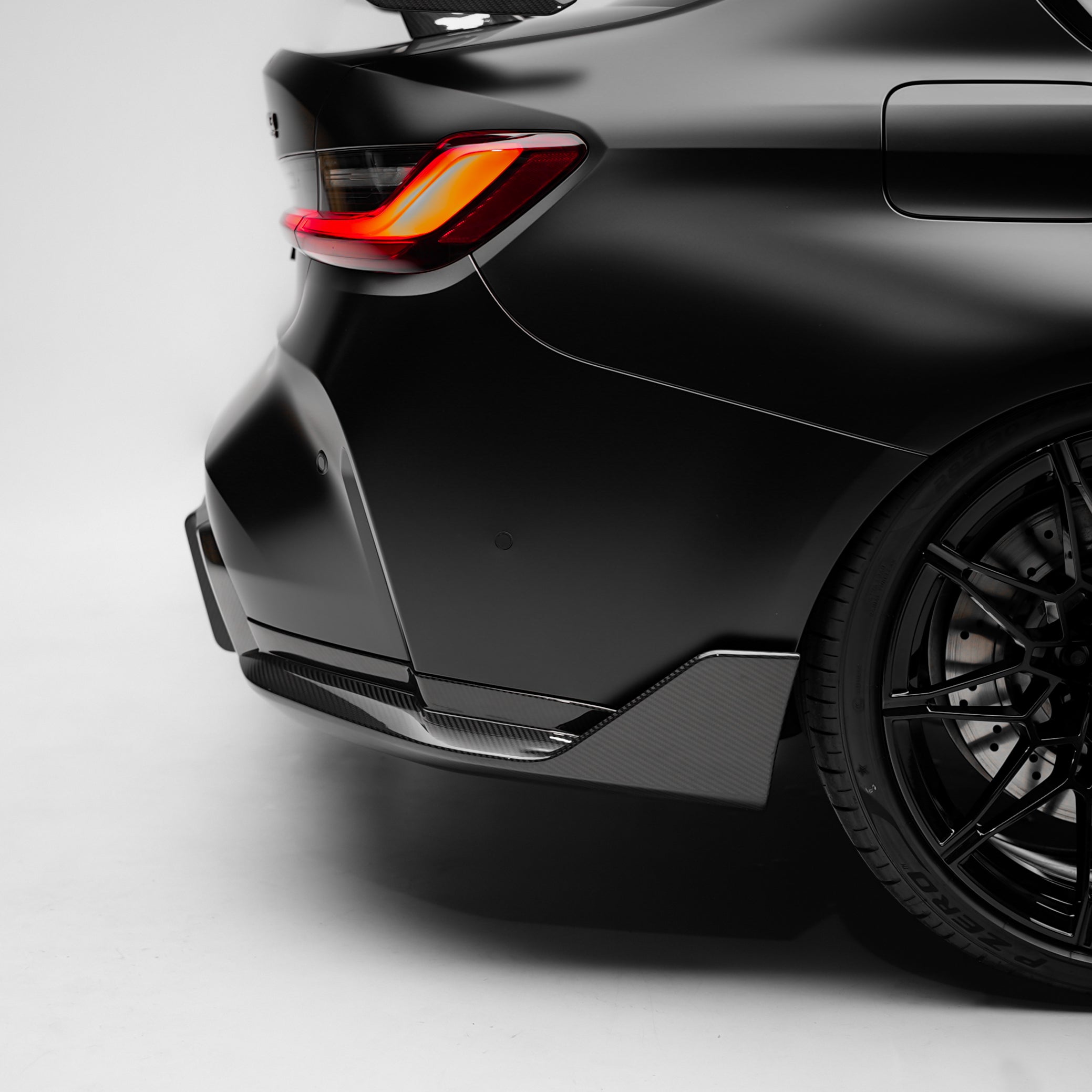 M Performance Style Pre Pregged Dry Carbon Rear Winglets for BMW M3 G80 G81 2020+