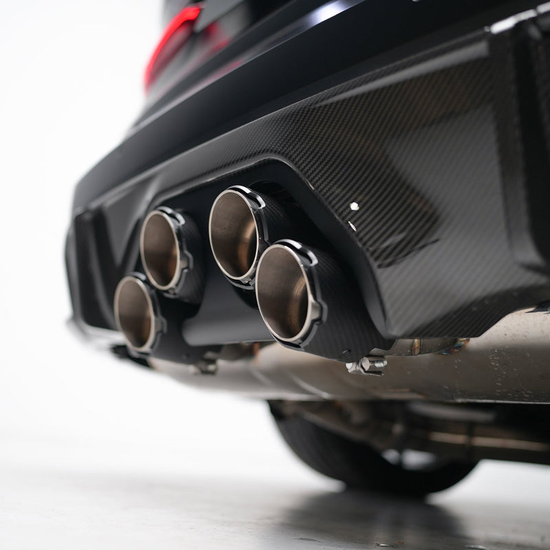 M Performance Style Pre Pregged Dry Carbon Diffuser For BMW M3 G80 G81 / M4 G82 G83 (Centre Exhaust) 20+