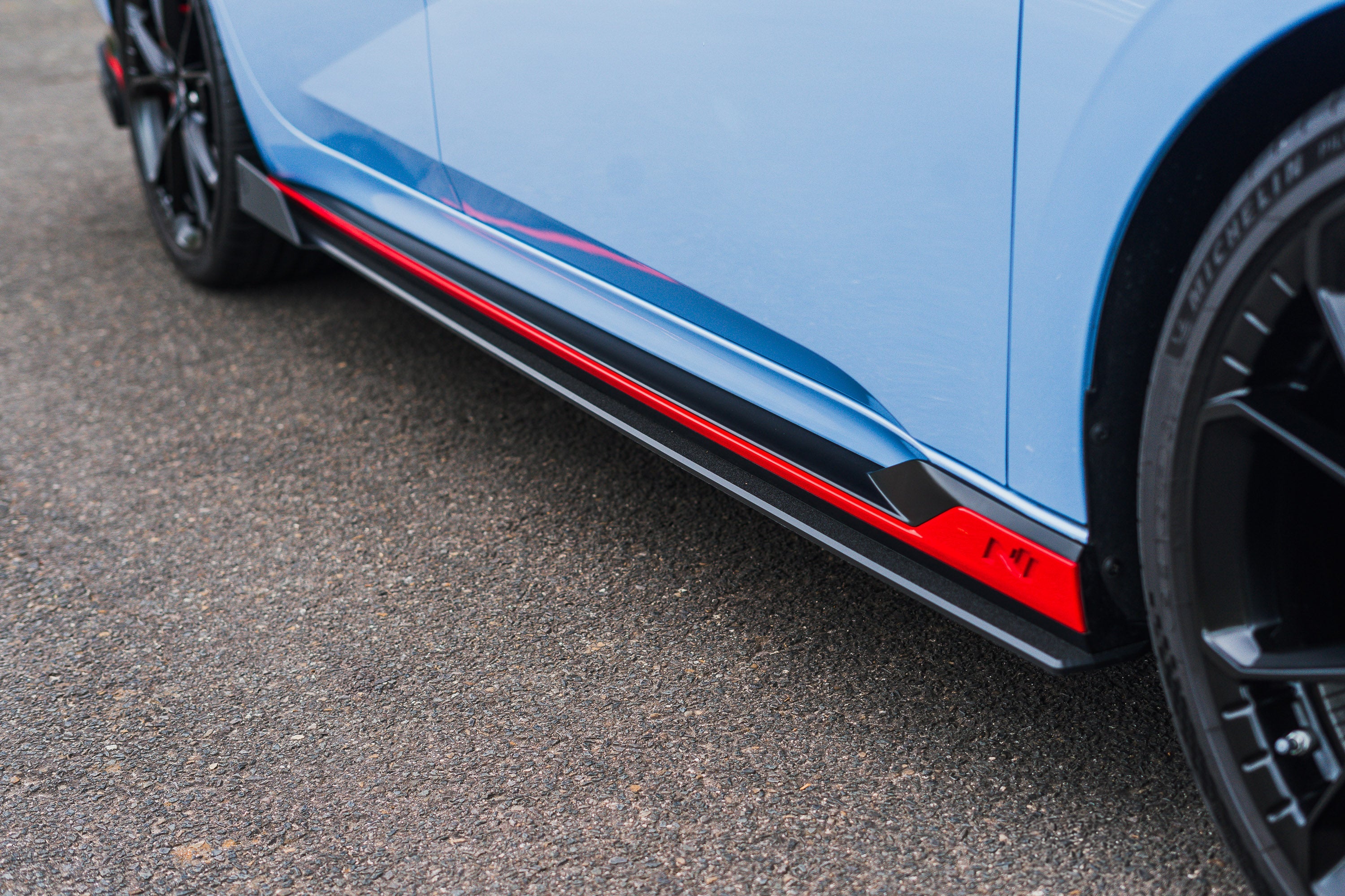 CN7 V2 Elantra N Sedan Facelift V2 - 2024+ Side Skirt Splitters (Pair)