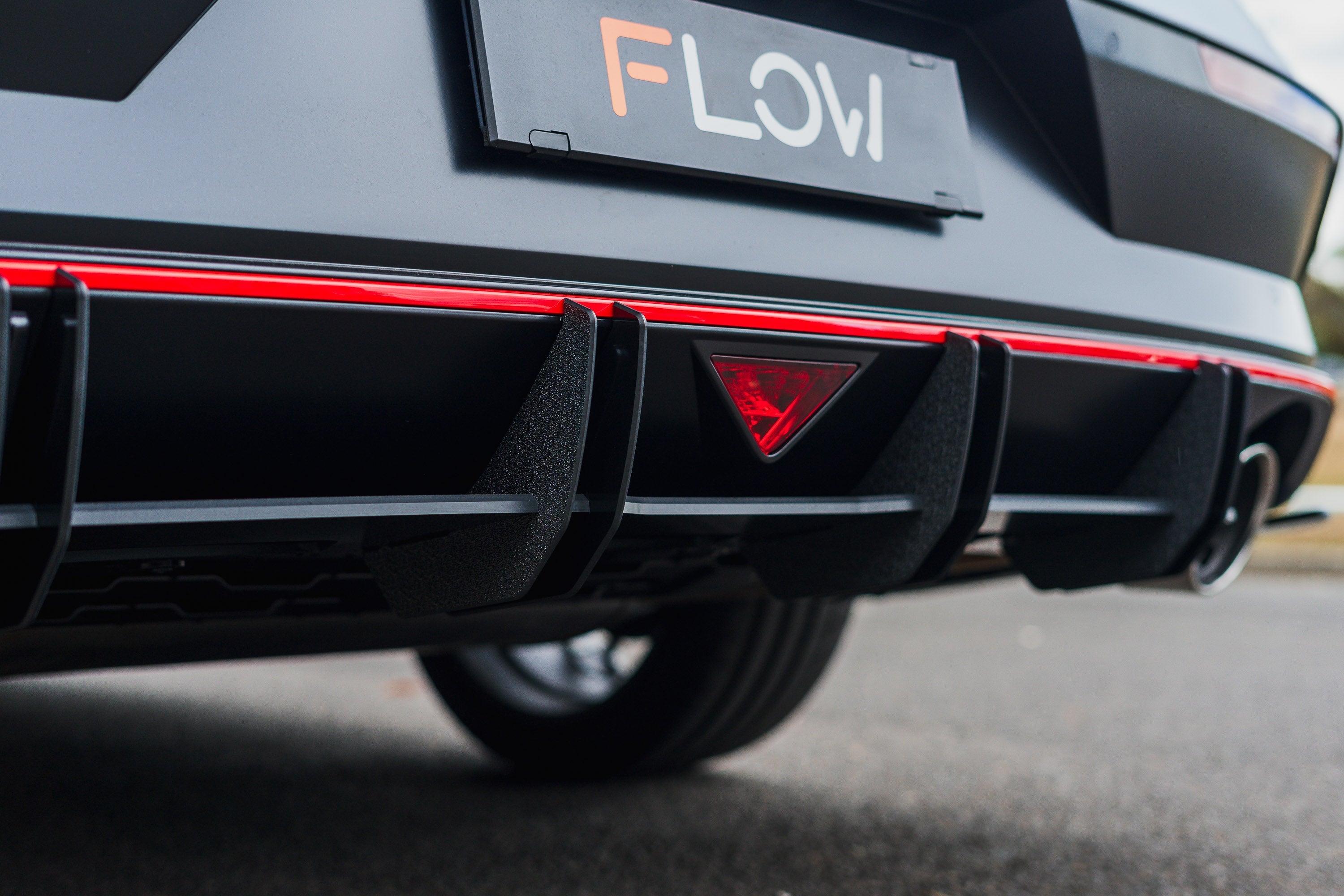 CN7 V2 Elantra N Sedan Facelift V2 - 2024+ Flow-Lock Rear Diffuser