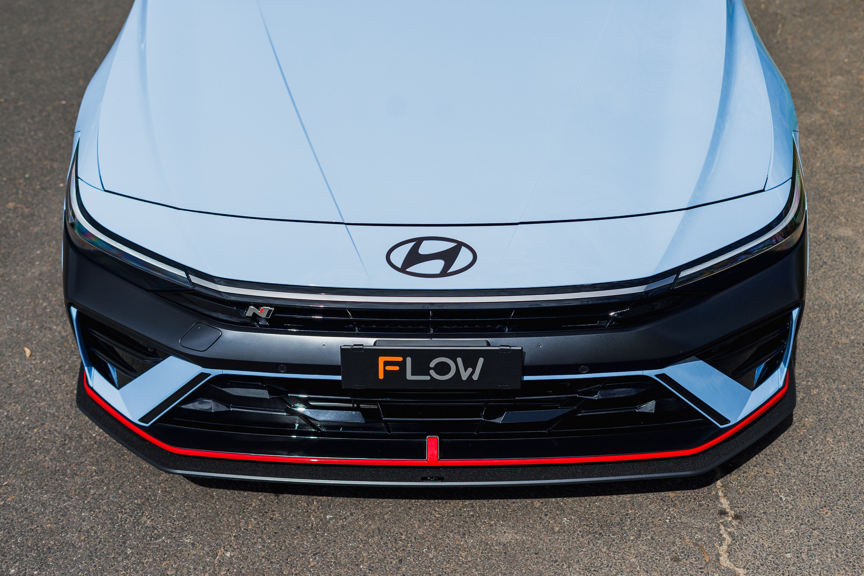 CN7 V2 Elantra N Sedan Facelift V2 - 2024+ Front Lip Splitter & Mounting Brackets (Pair)